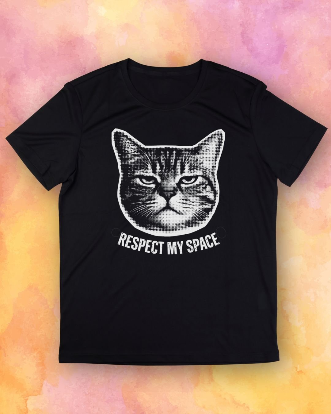 Respect My Space Cat T-Shirt product image (1)