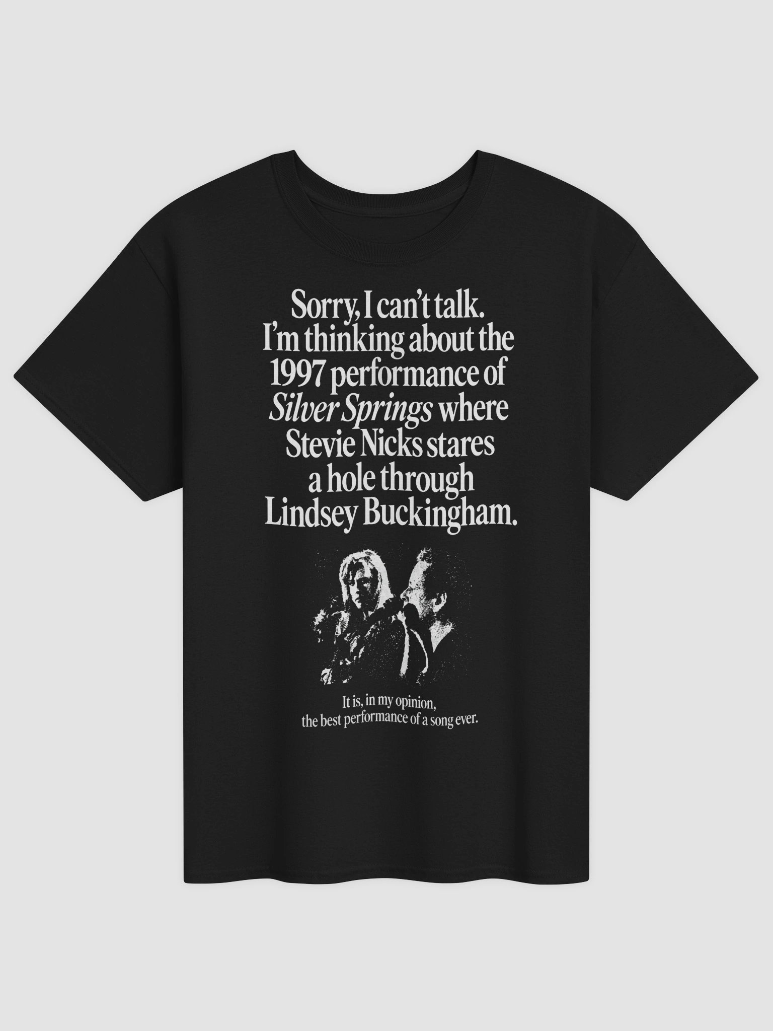 Stevie Nicks Silver Springs 1997 Shirt Fleetwood Mac Vintage Concert T-Shirt product image (1)