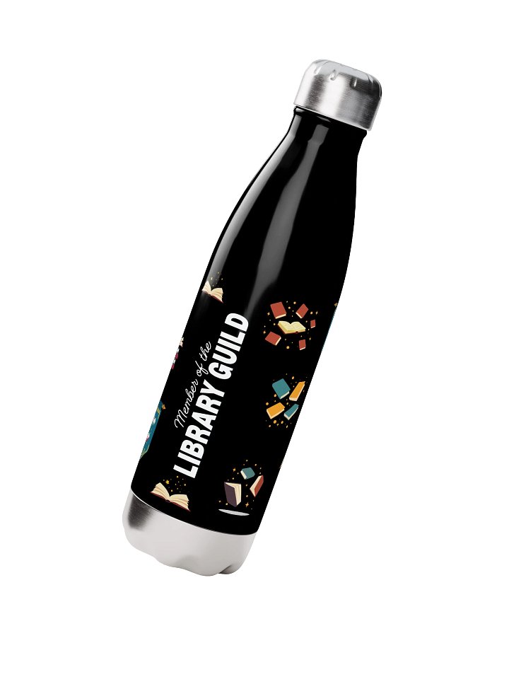 Library Guild Stainless Steel Water Bottle - Dark product image (2)