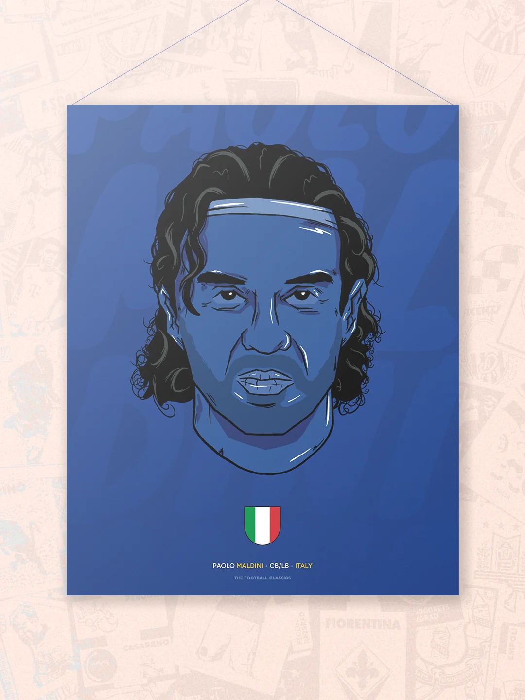 Maldini Portrait 12" x 16" Print product image (2)