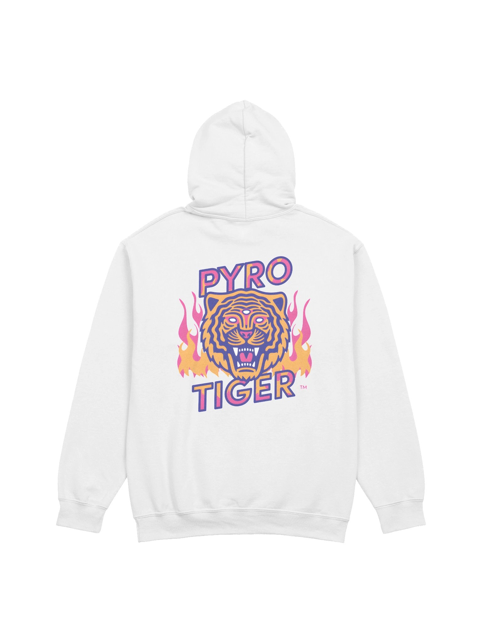 Flame Tiger Hoodie product image (1)