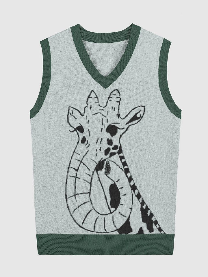 Giraffephant Sweater Vest product image (5)