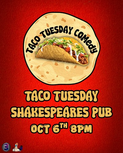 🌮 Free Tacos. Free Comedy. First Tuesdays have you covered! 

Taco Tuesday is our brand-new monthly amateur comedy showcase b...