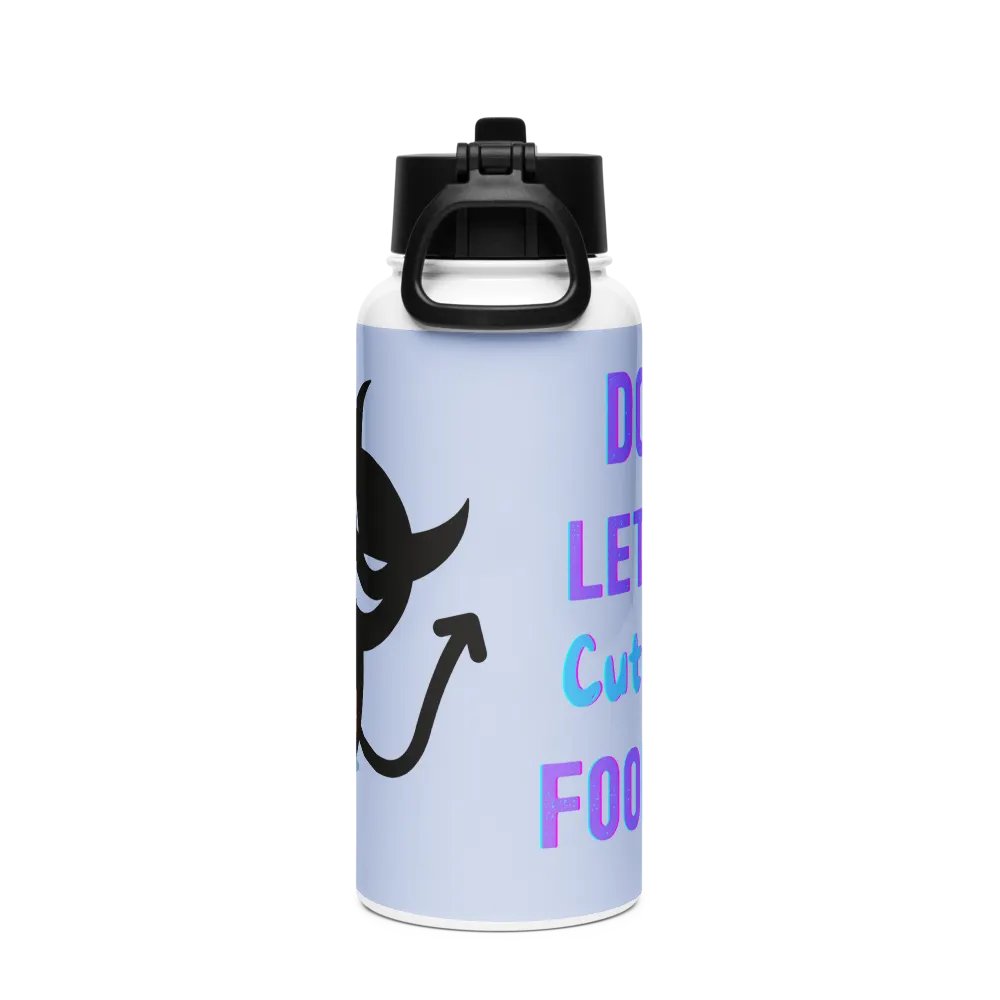 Don't Let My Cuteness Fool You Insulated Water Bottle Thing product image (4)