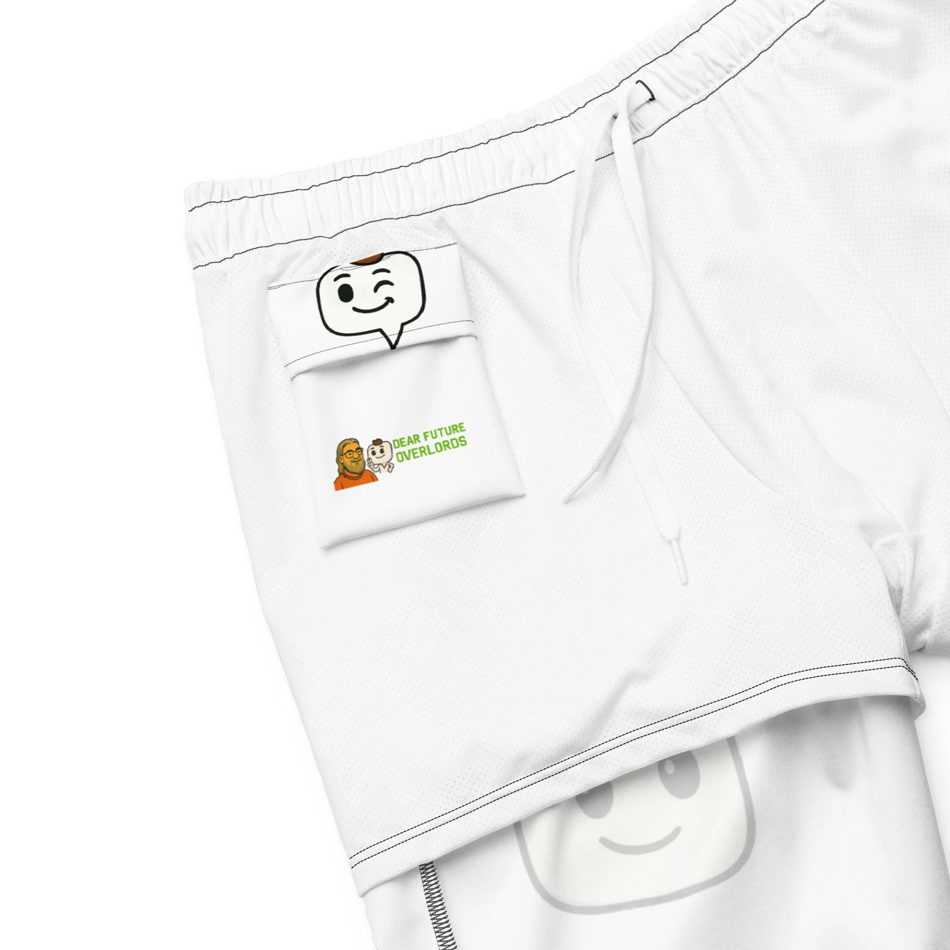 Dear Future Overlords Swim Trunks product image (6)