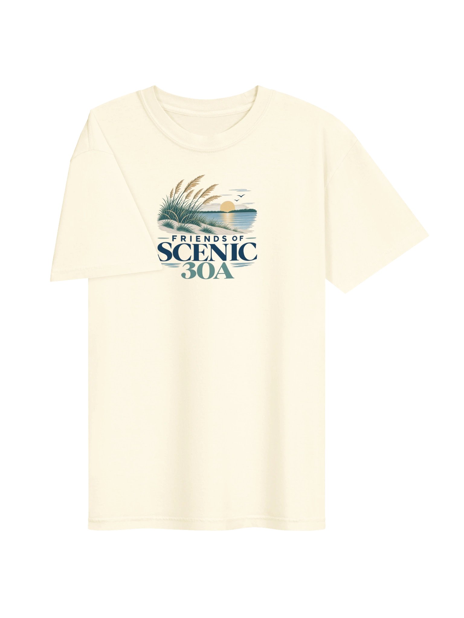 Friends of Scenic 30A Stacked Wordmark Tee product image (3)