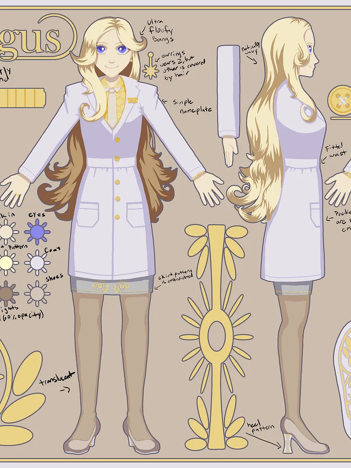 Memento Vivere: Giustina Argus Concept .kra file product image (1)