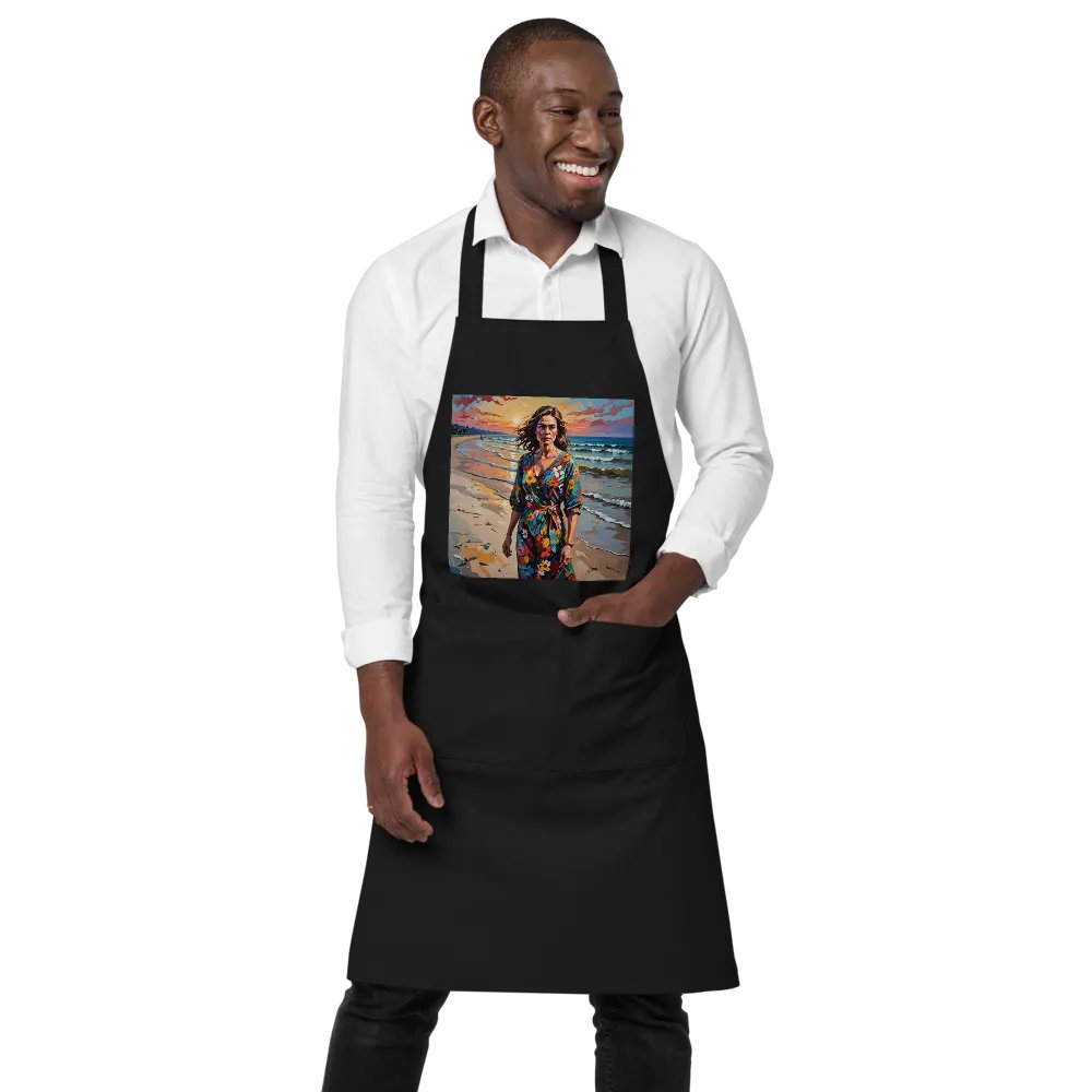 Sunset Stroll Floral Apron product image (1)
