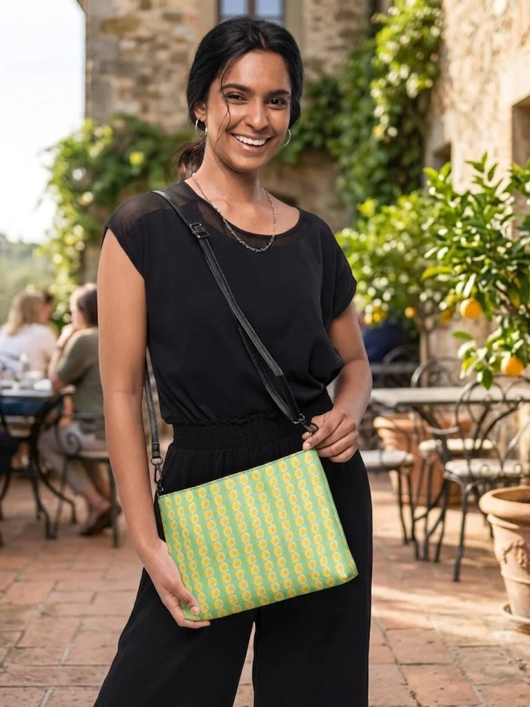 Citron Circle – Utility Crossbody Bag product image (1)
