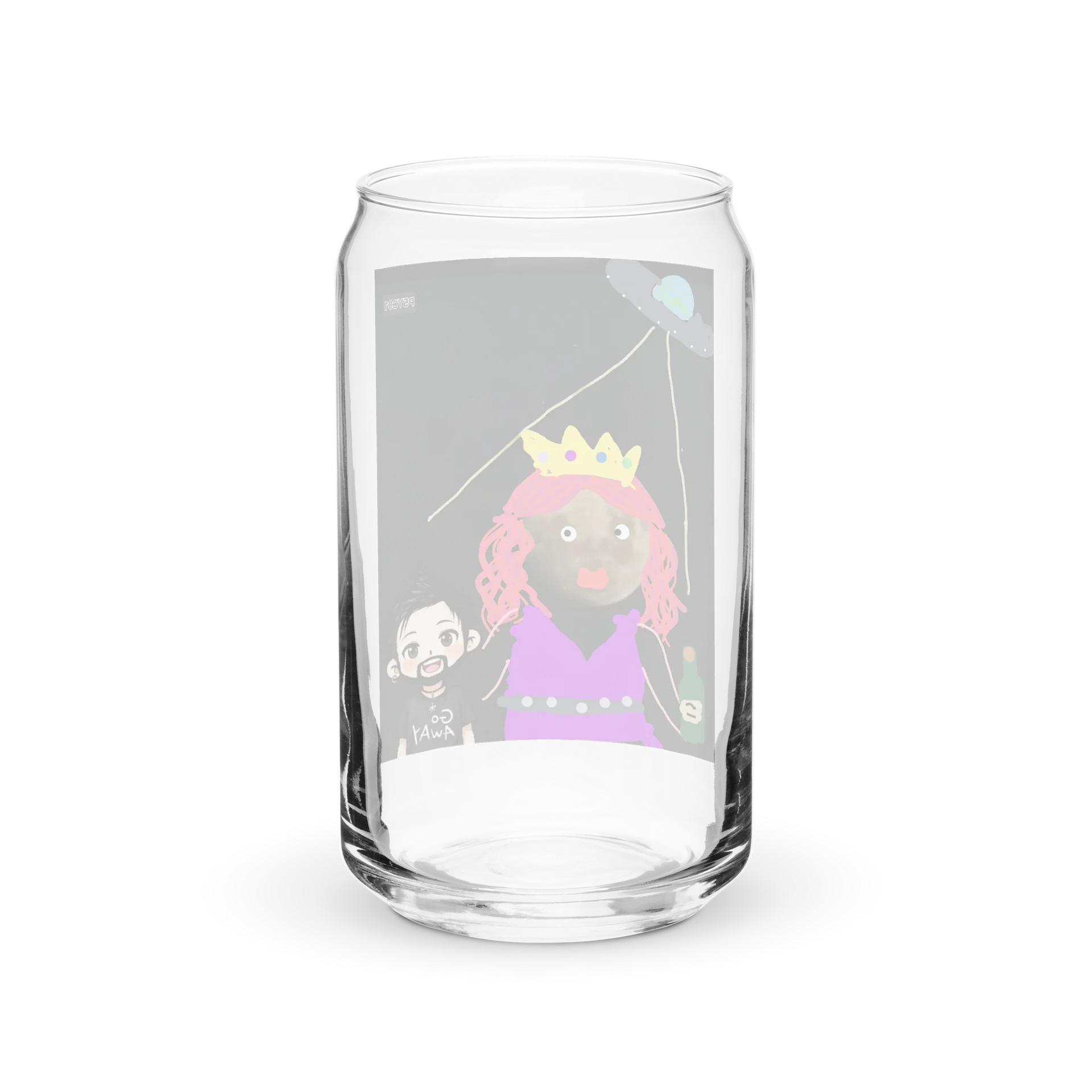 Lady Lunar Can-Shaped Glass product image (2)