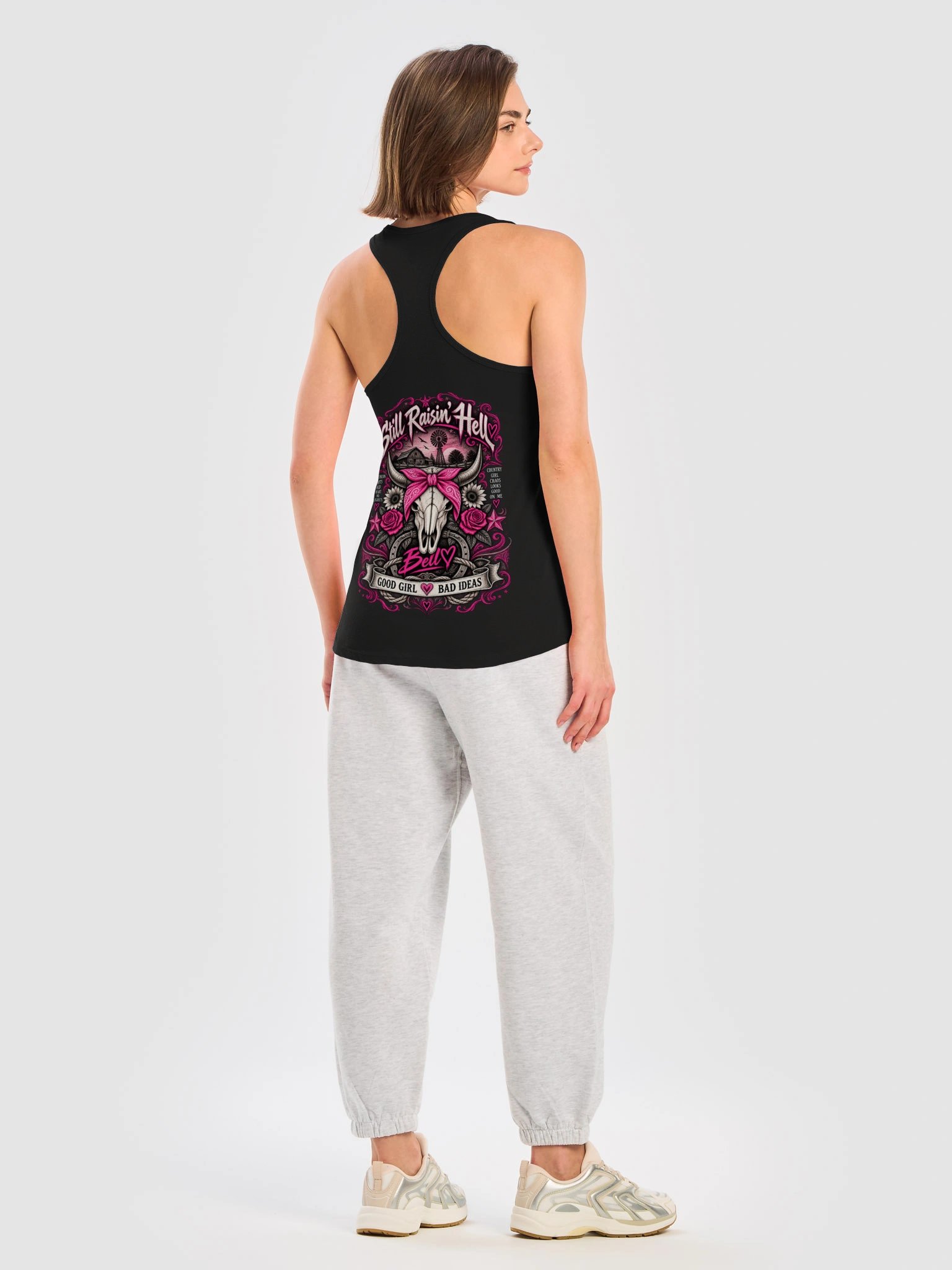 GOOD GIRL / BAD IDEAS — Bell Tank Top 💋🔔 product image (6)