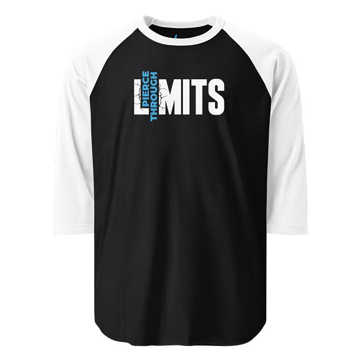 Pierce Through Limits // Raglan Edge Tee product image (1)