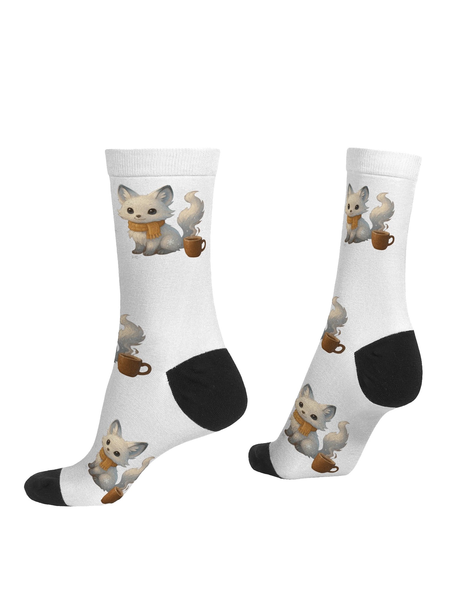 AFK Cafe | Cozy Chaos Companion Socks ☕🐾 (Winter 2025 Lore Drop) product image (4)