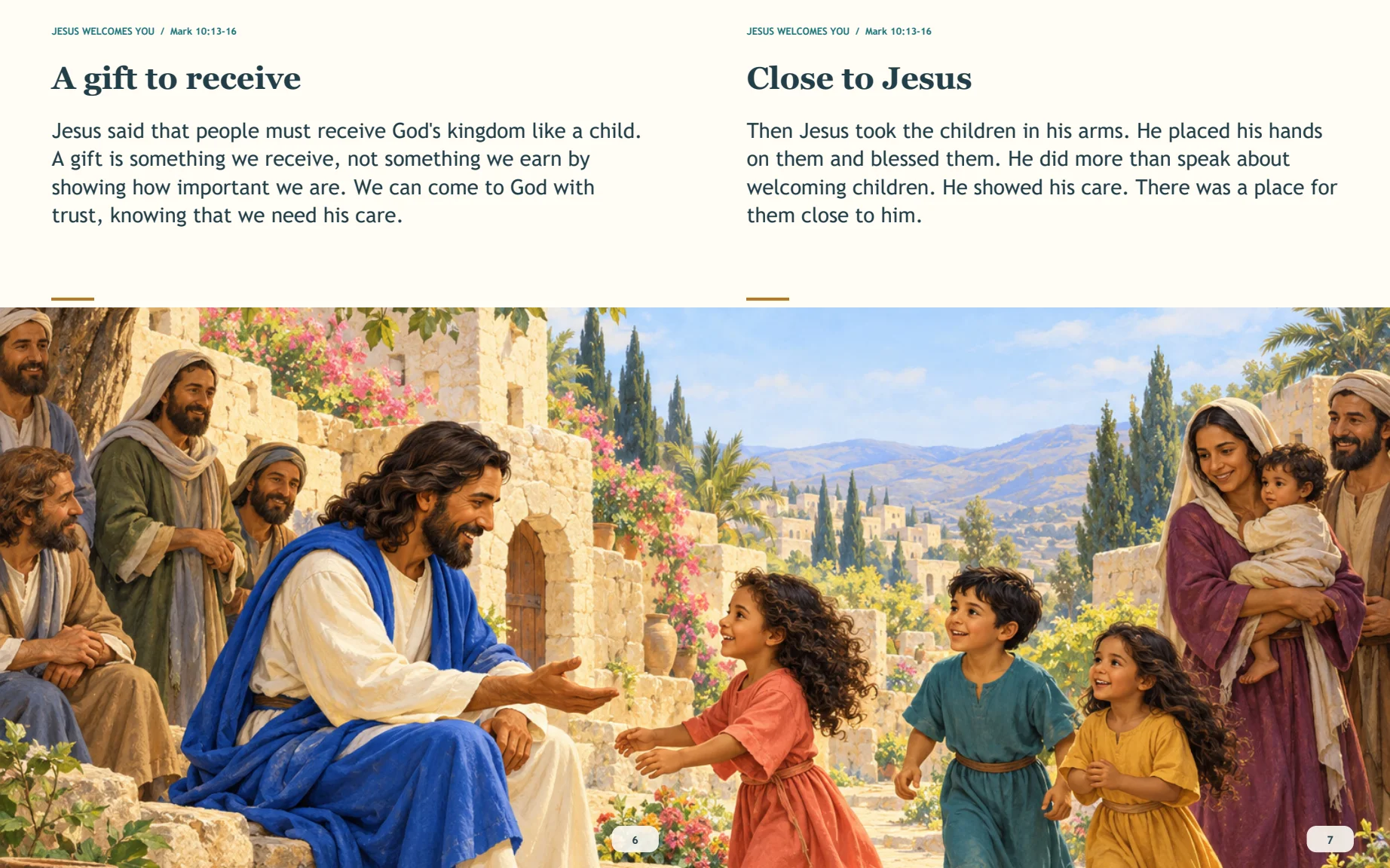 Jesus Welcomes You: Free Children's Storybook product image (2)