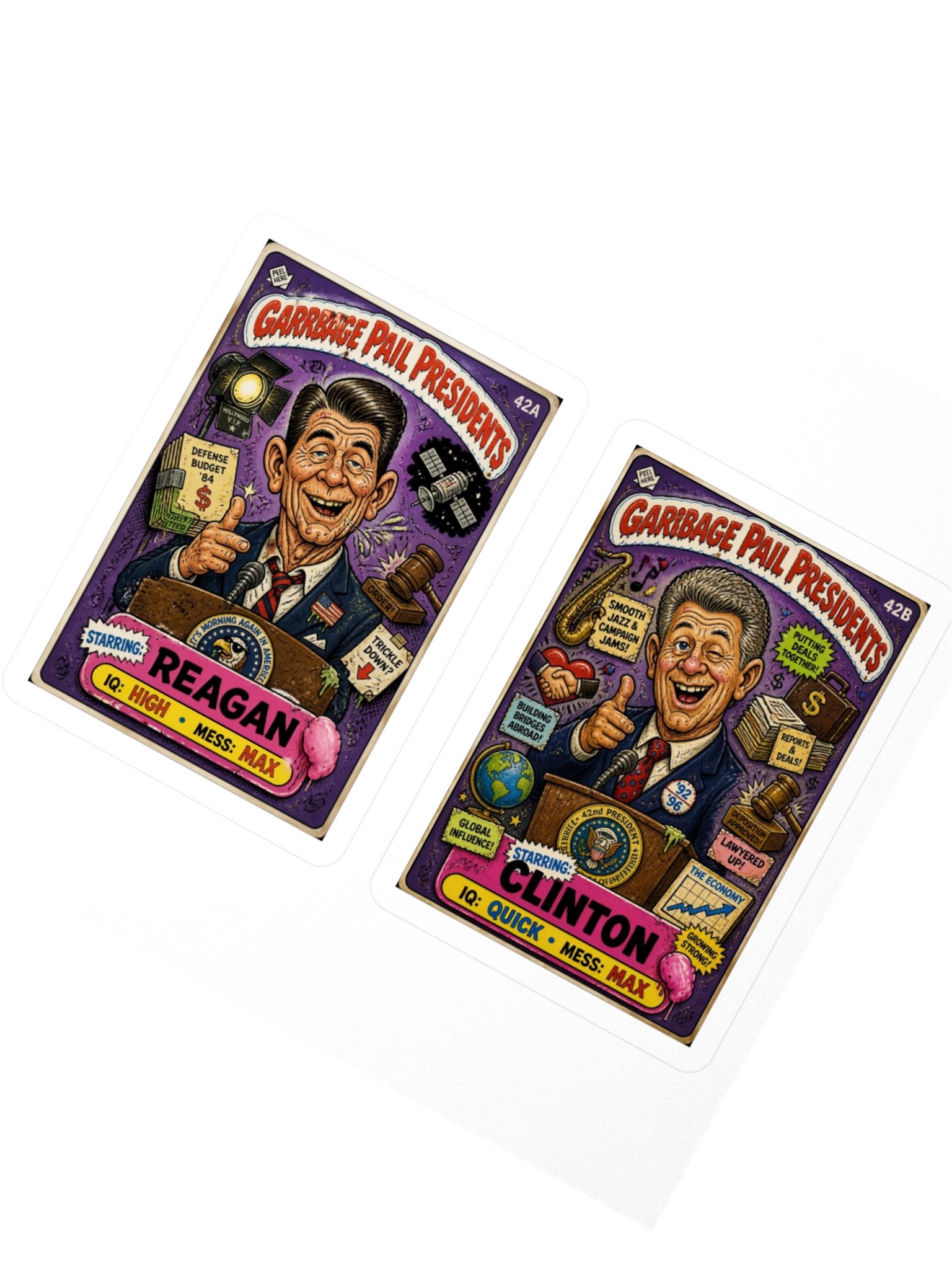 "Garbage Pail Presidents" Kiss Cut Stickers product image (6)