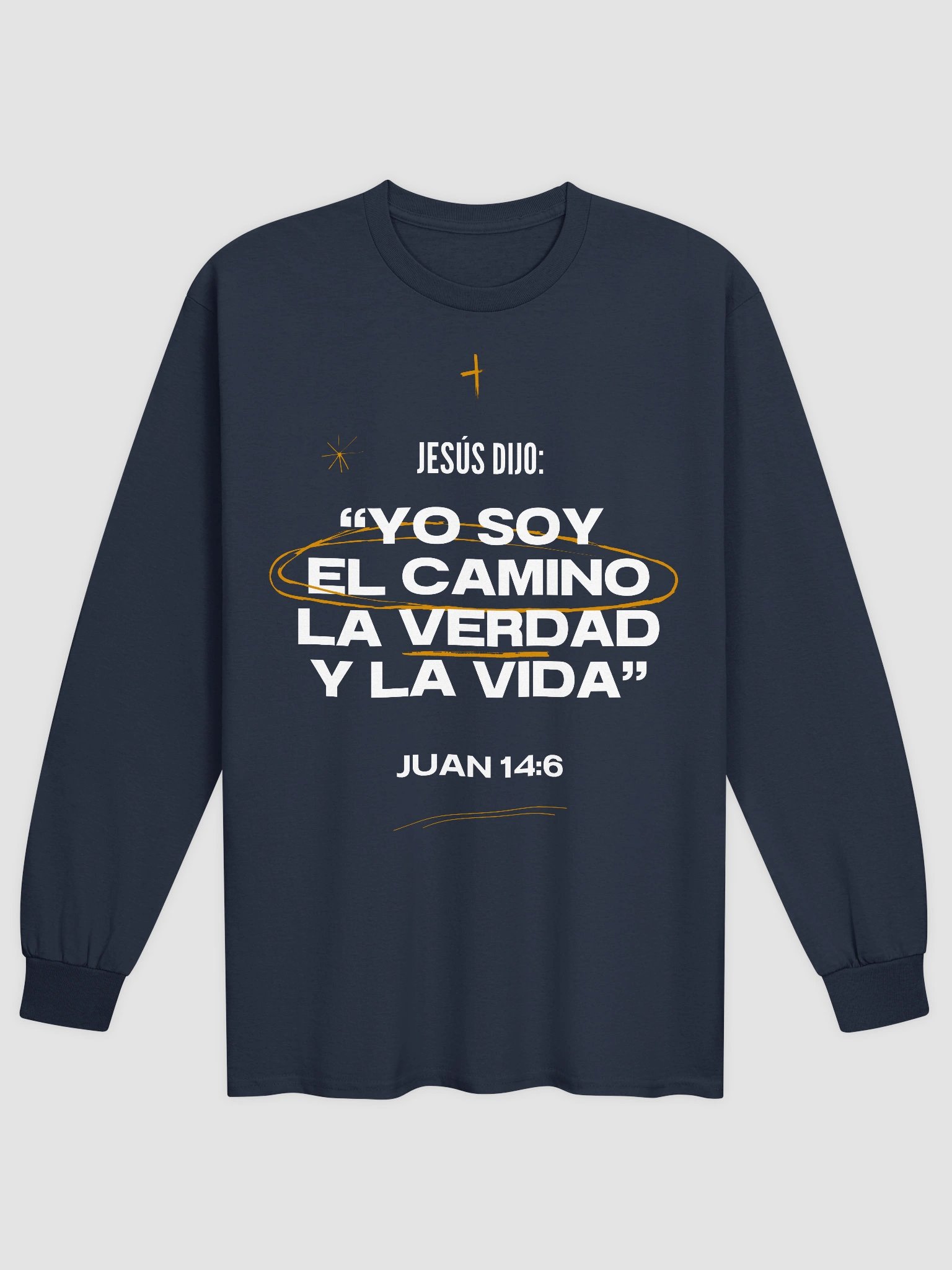 Camiseta Unisex Manga Larga | Juan 14:6 product image (1)