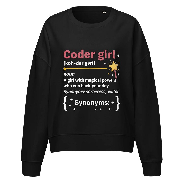 Coder Girl Sweatshirt 😃 product image (1)