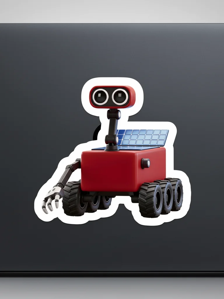 Official Rover Sticker: The Little Red Explorer Edition product image (3)