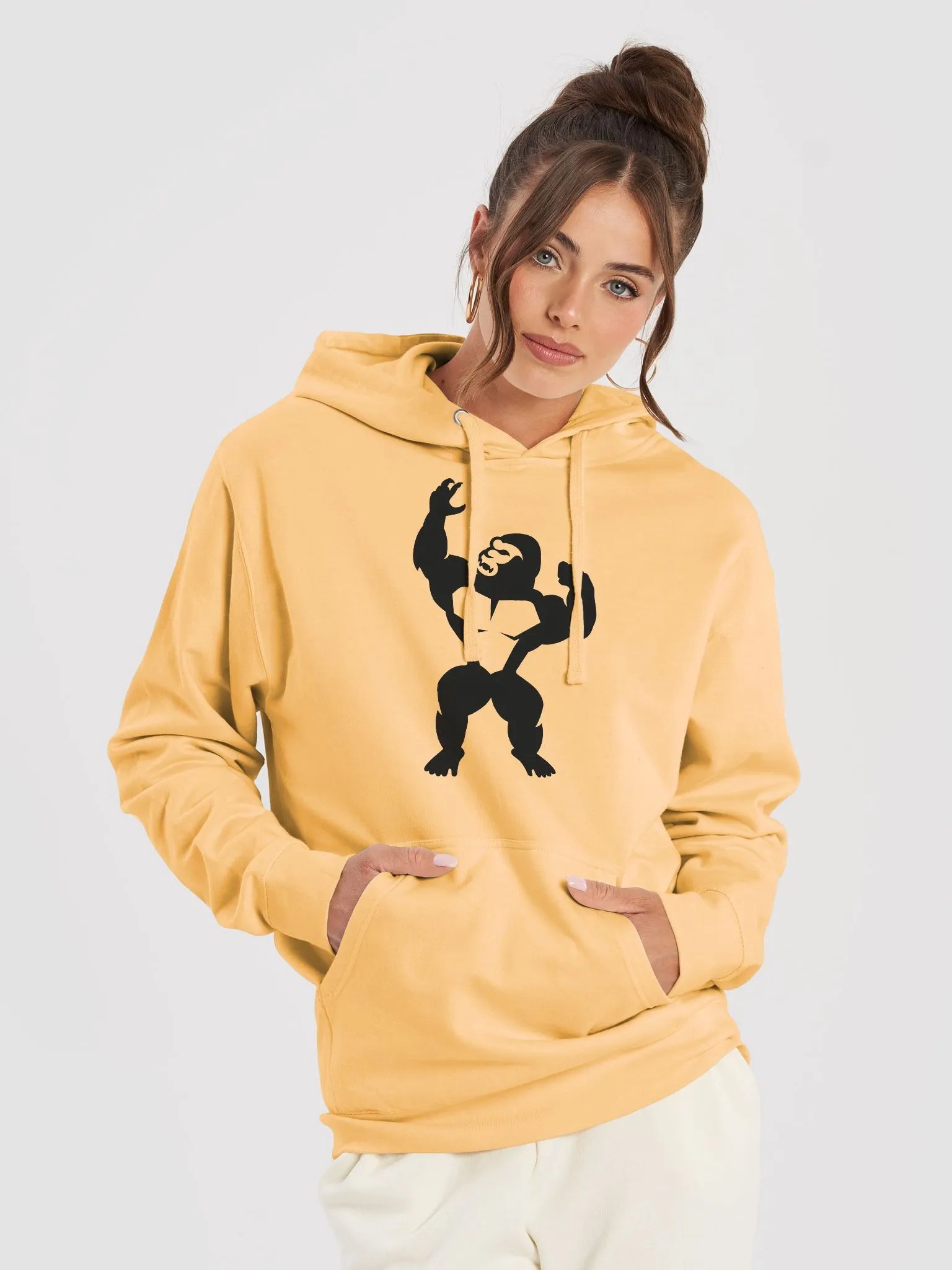 Going APE Midweight Hoodie [Black Logo | Unisex] product image (17)