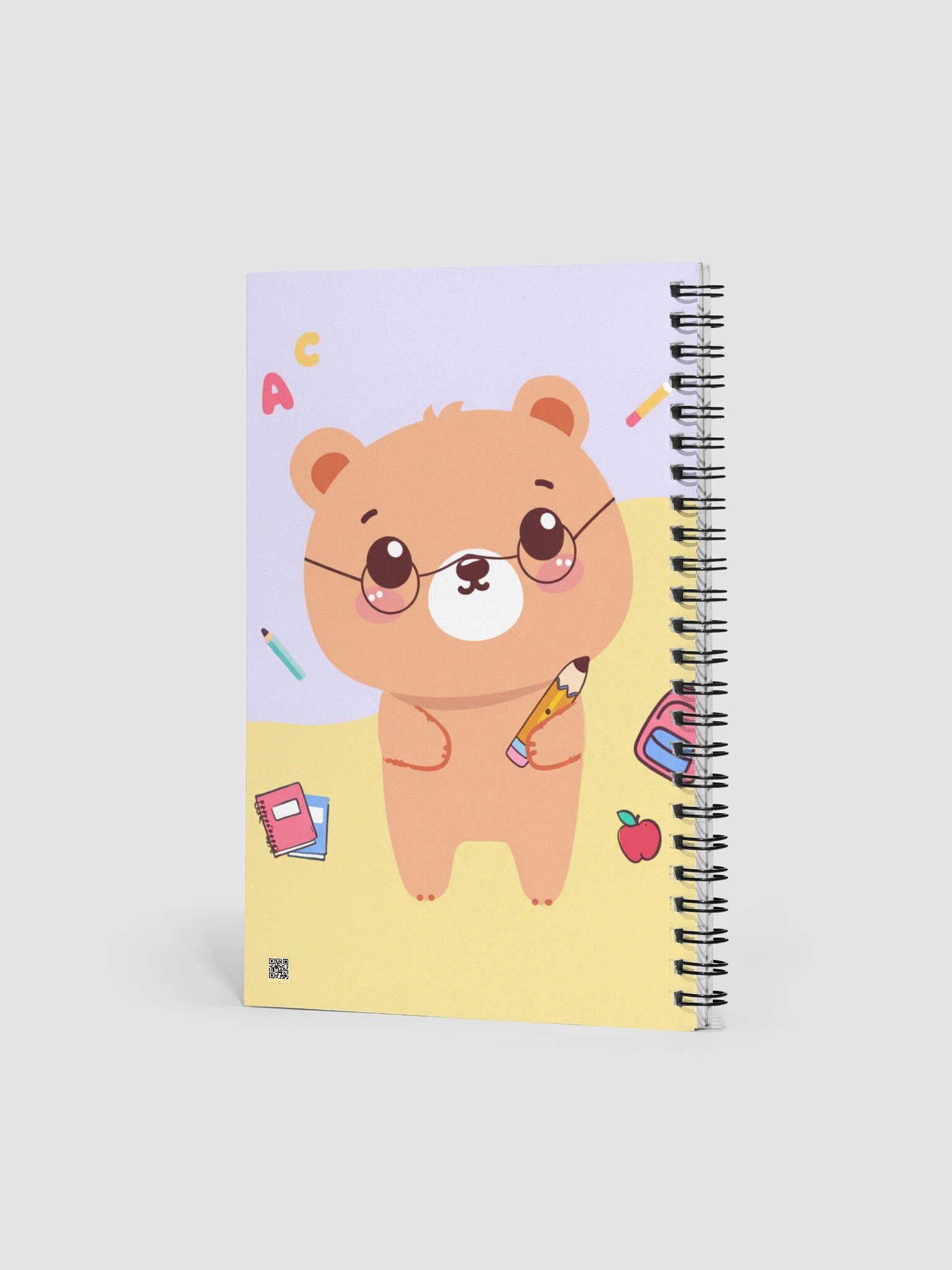 Smarty Bear Spiral Notebook product image (2)