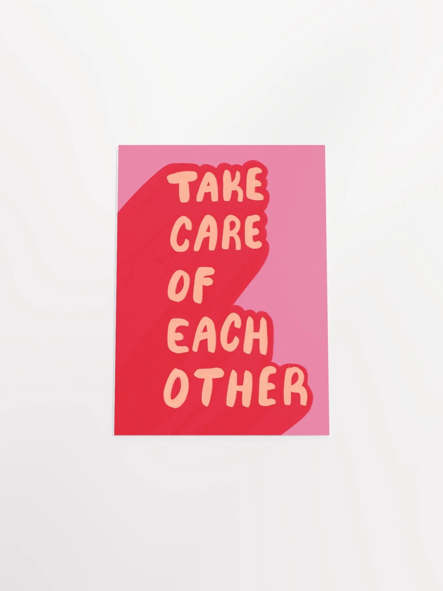Take Care Art Print product image (16)