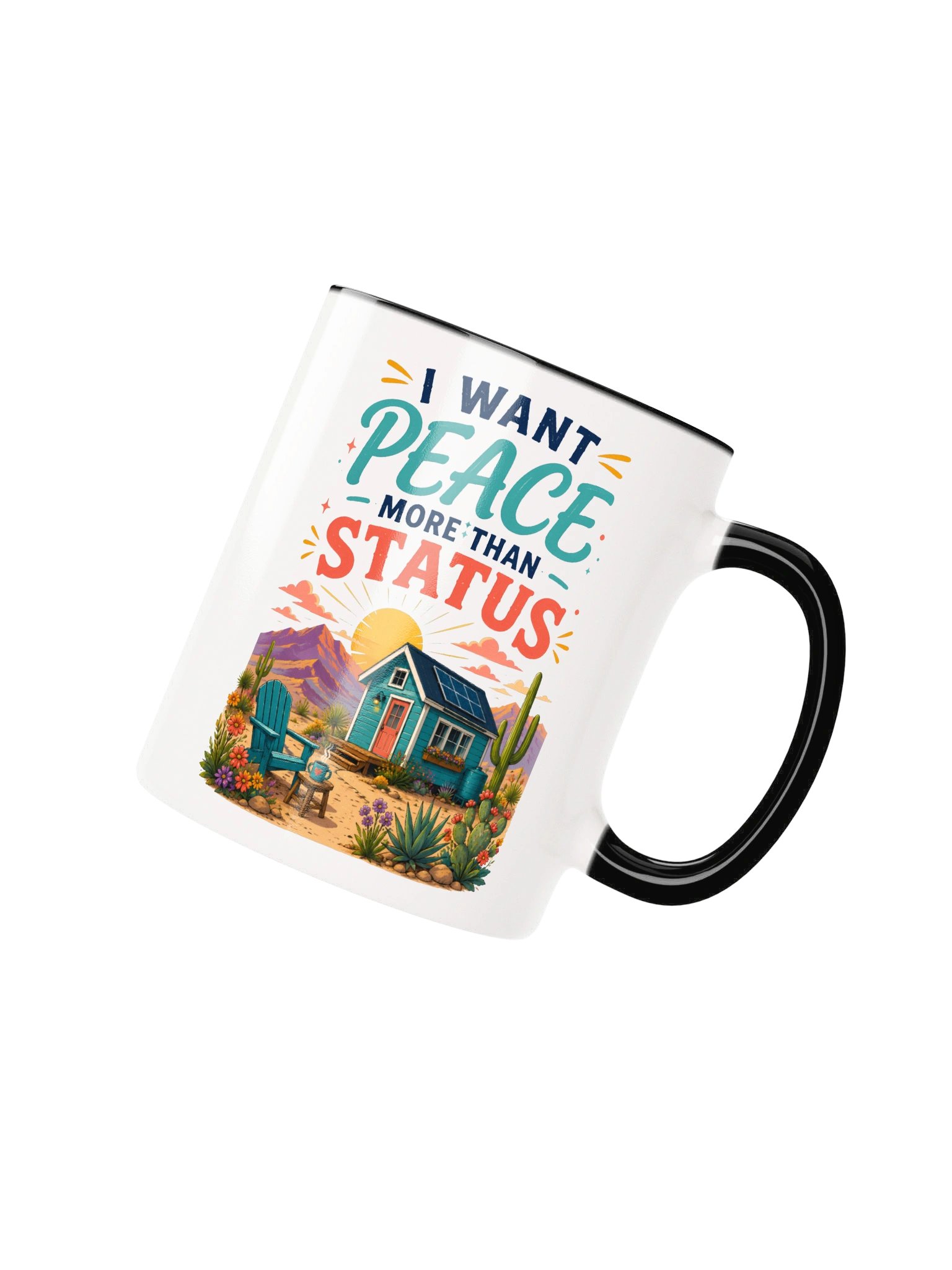 I Want Peace More Than Status Mug product image (21)