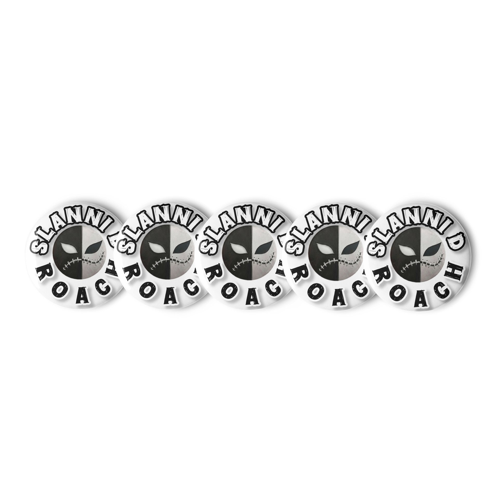 Slanni D Roach Pin Buttons — Set of 5 product image (1)