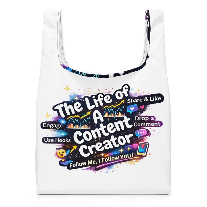 Galactic Content Creator Tote Bag product image (1)