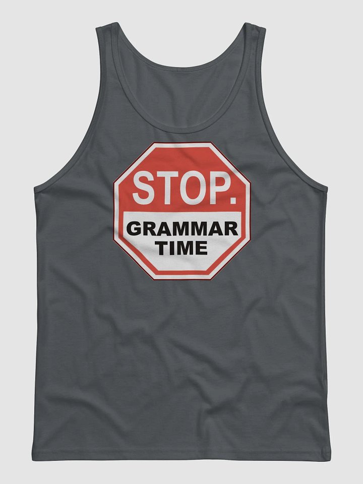 Grammar Time Tank Top product image (1)