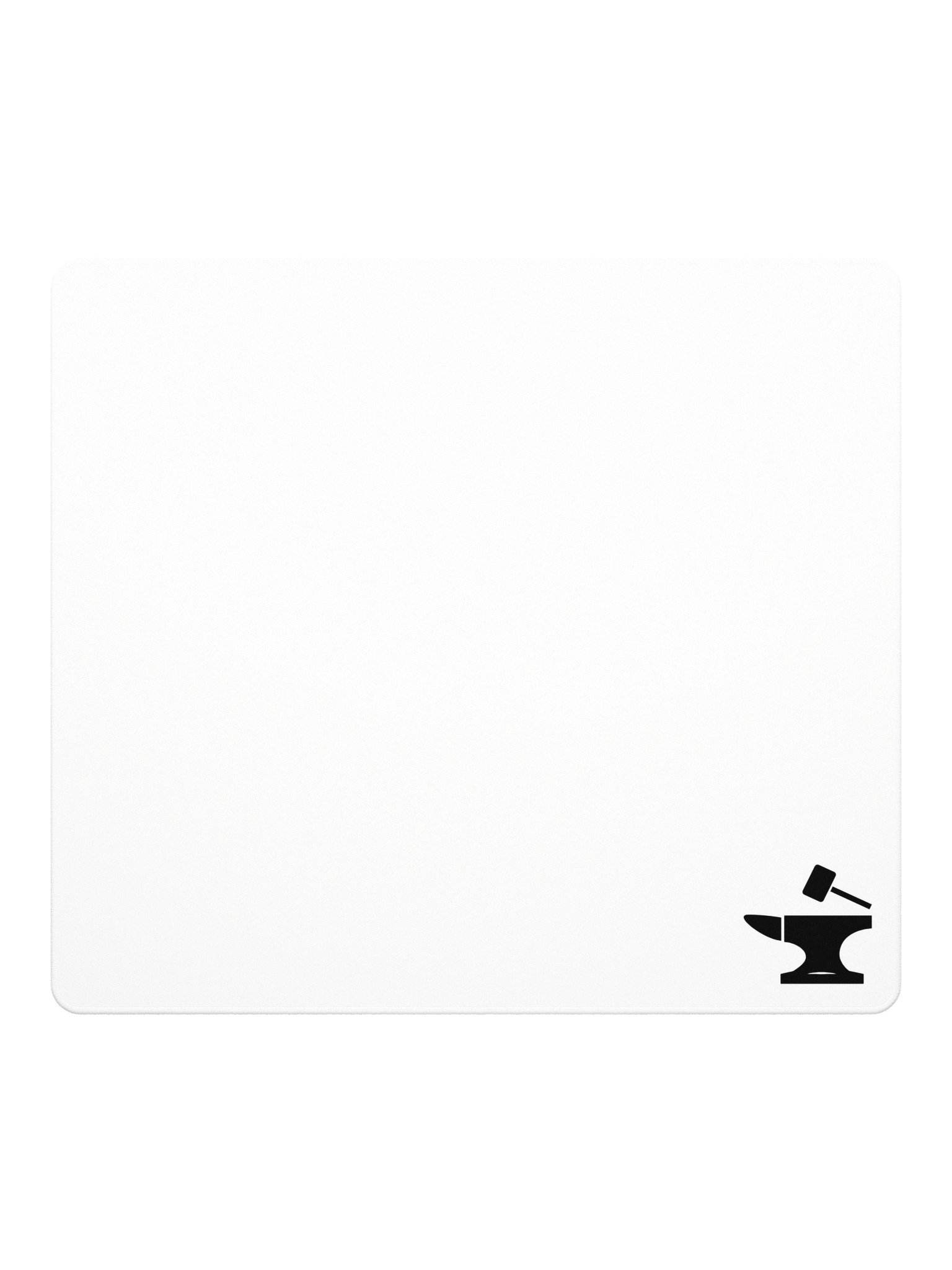 White Gaming Mousepad product image (1)