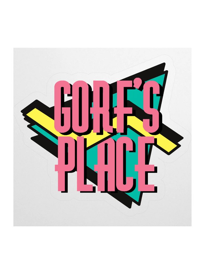 Gorf's Place Sticker product image (1)