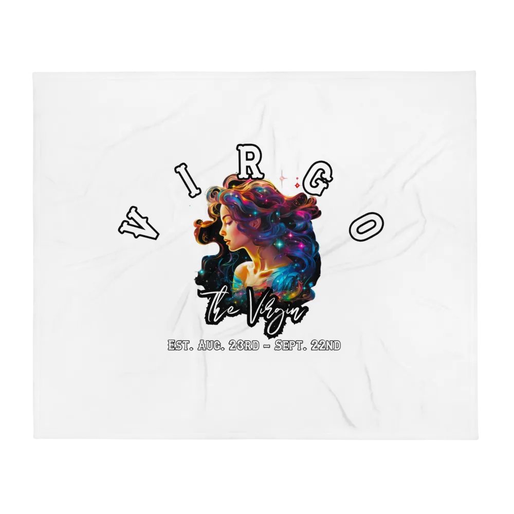 Virgo - Zodiac Throw Blanket product image (1)
