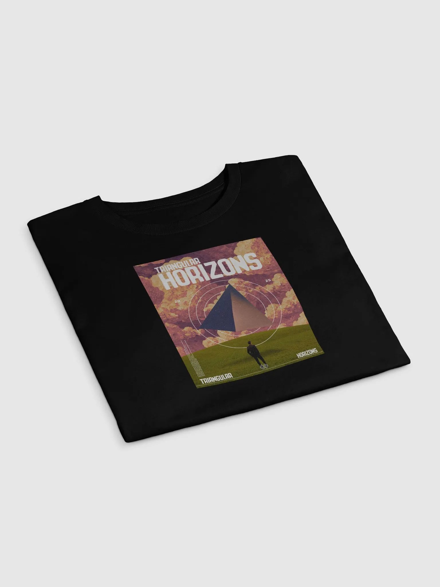 Triangular Horizons Premium Crop Top product image (14)