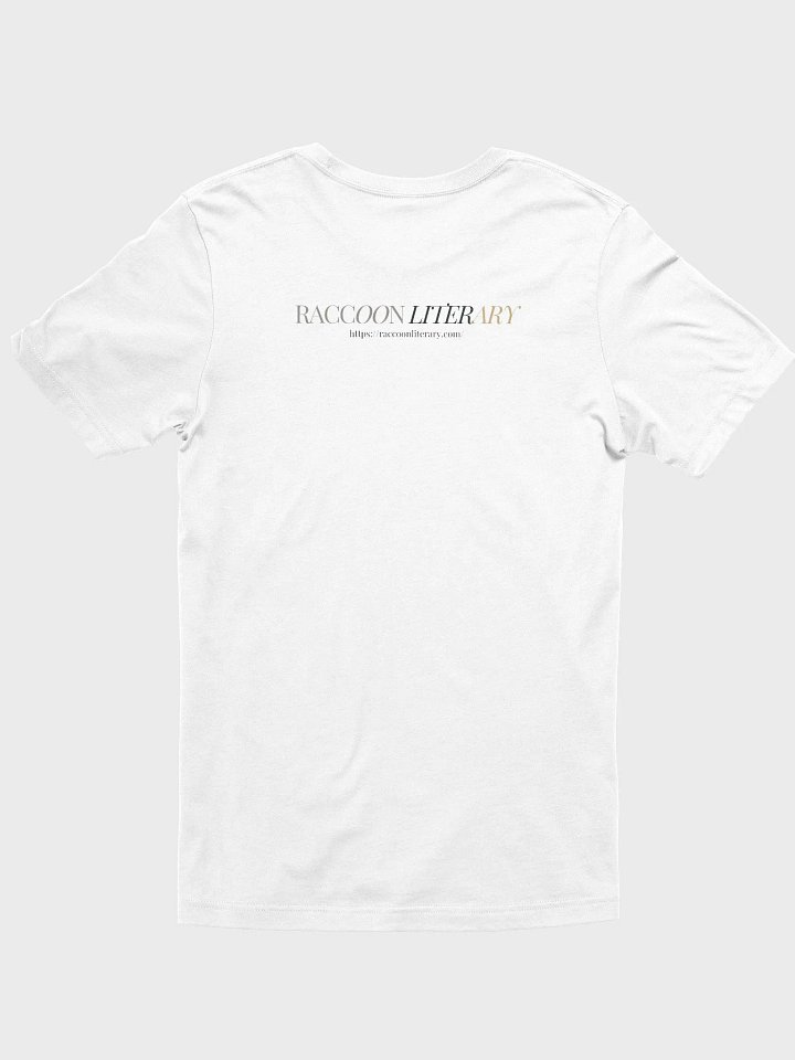 Sleepy RACCOON LITERARY Mixed Font T-Shirt product image (2)