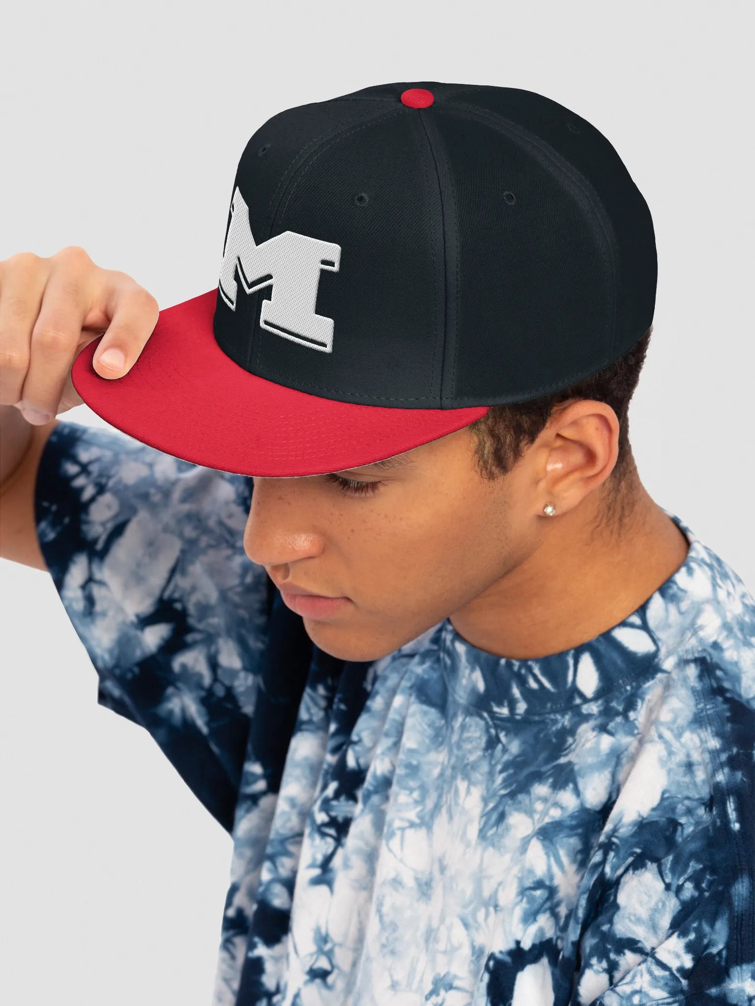 Coach Mike "M" Snapback - Red/Black/White product image (7)