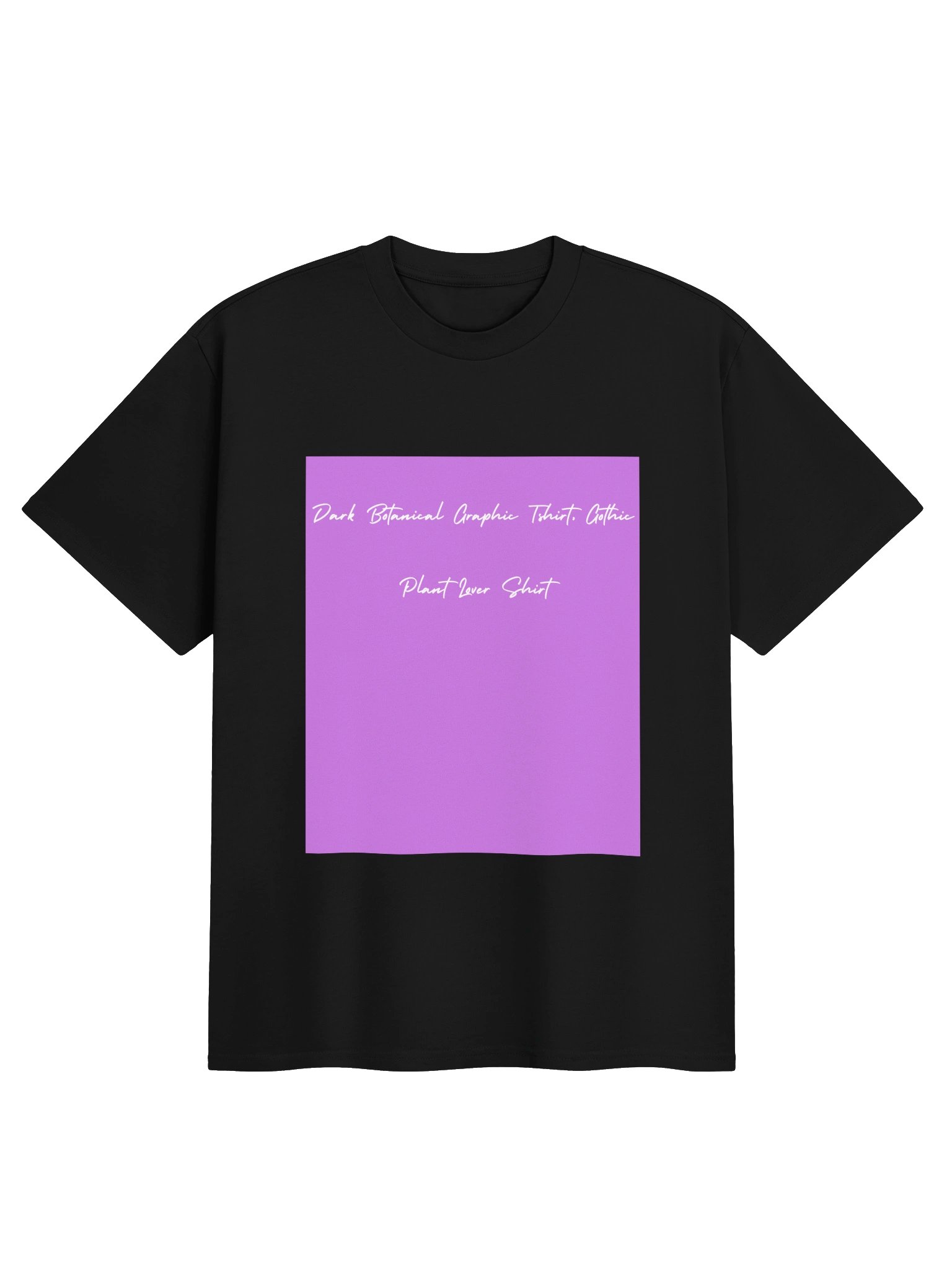 Dark Botanical Plant Lover Graphic Tee product image (3)