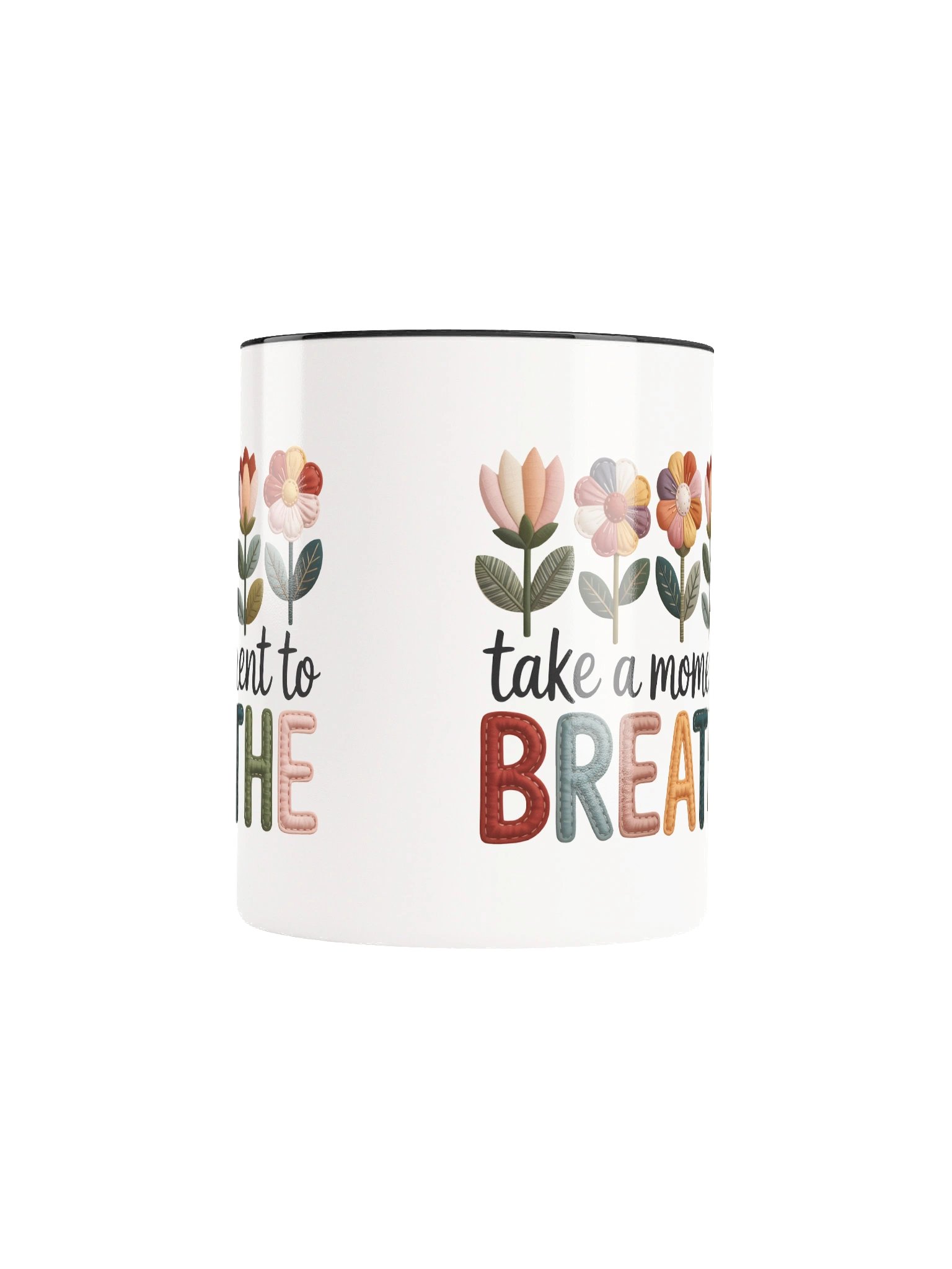 Take a Moment to Breathe Ceramic Mug product image (6)