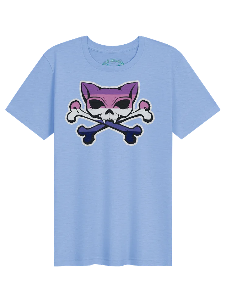 Genderfluid Bones Pride Tee product image (81)