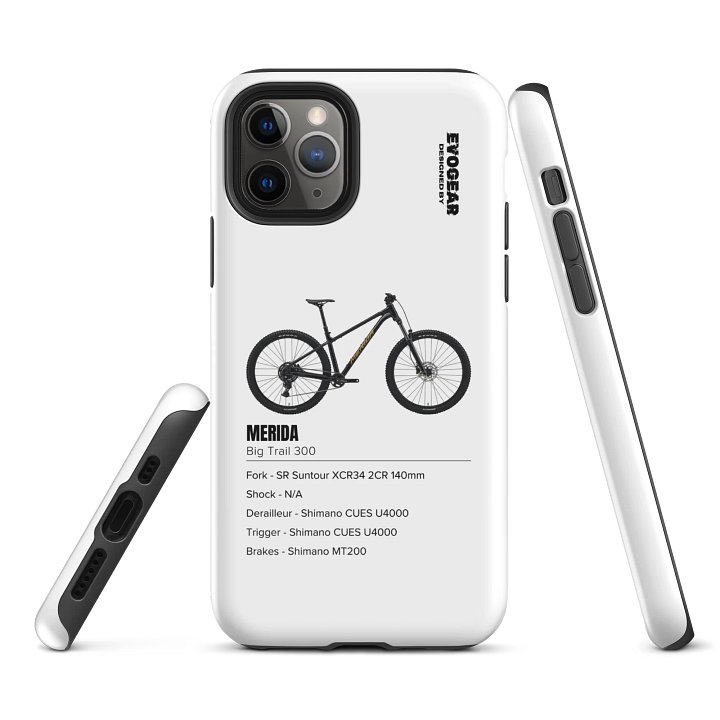 White Merida Big Trail 300 iPhone Case product image (3)