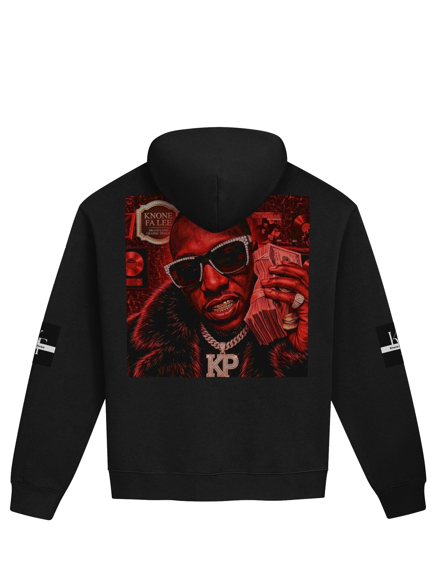 Knone fa lee Serif Logo Oversized Hoodie product image (1)