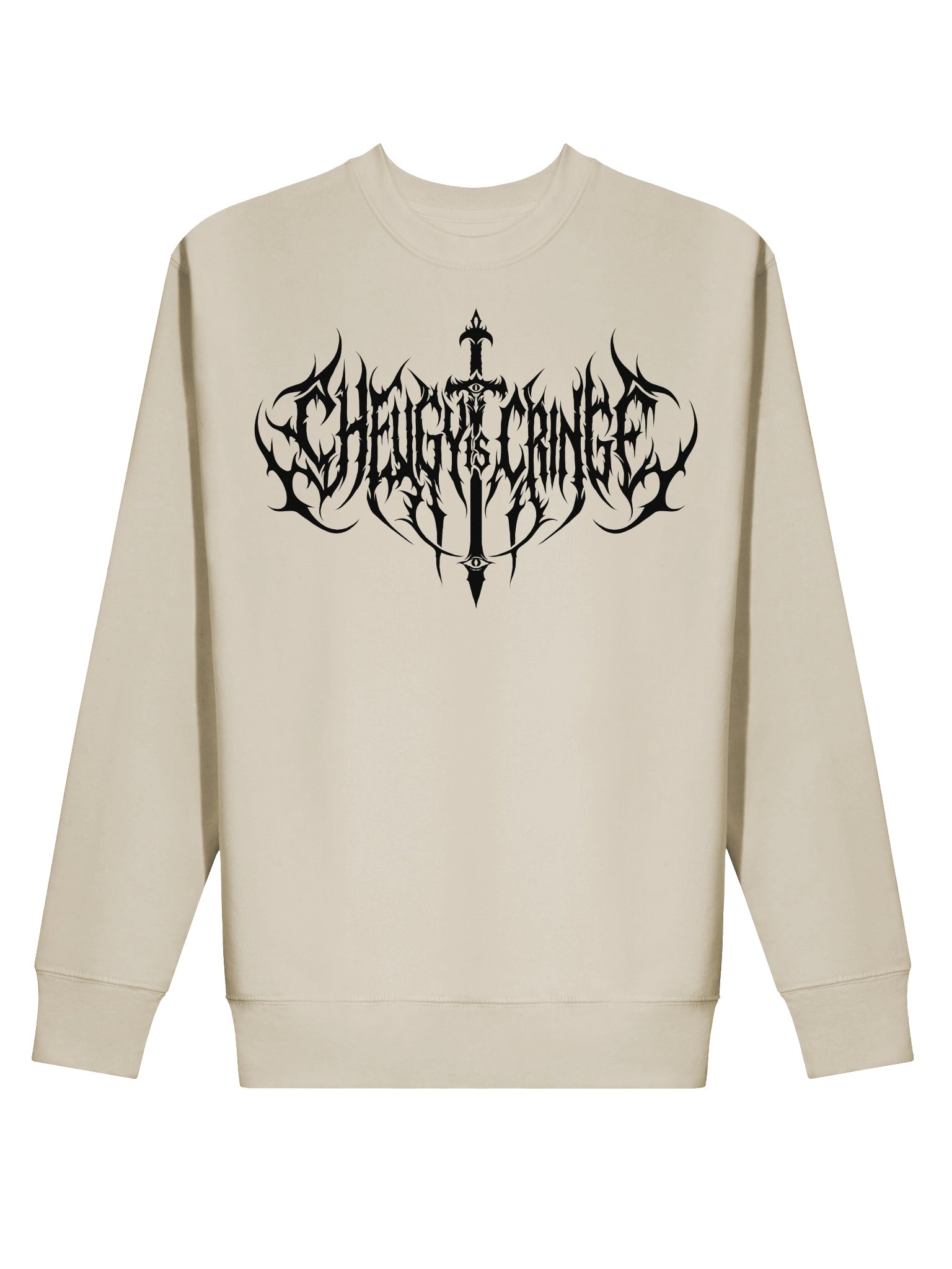 Cheugy is Cringe Sweatshirt (Black) product image (16)