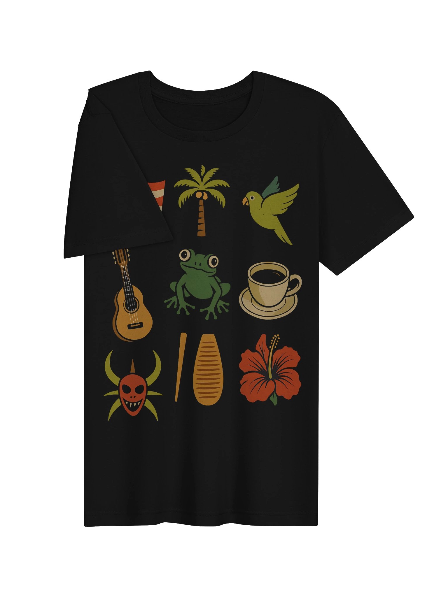 Símbolos de Puerto Rico Camiseta Unisex product image (3)