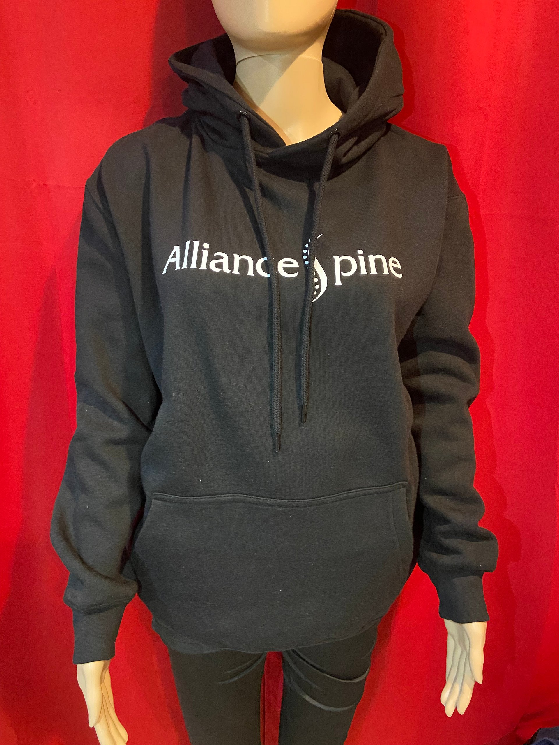"Stencil Painted" Fleece Hoodie product image (1)