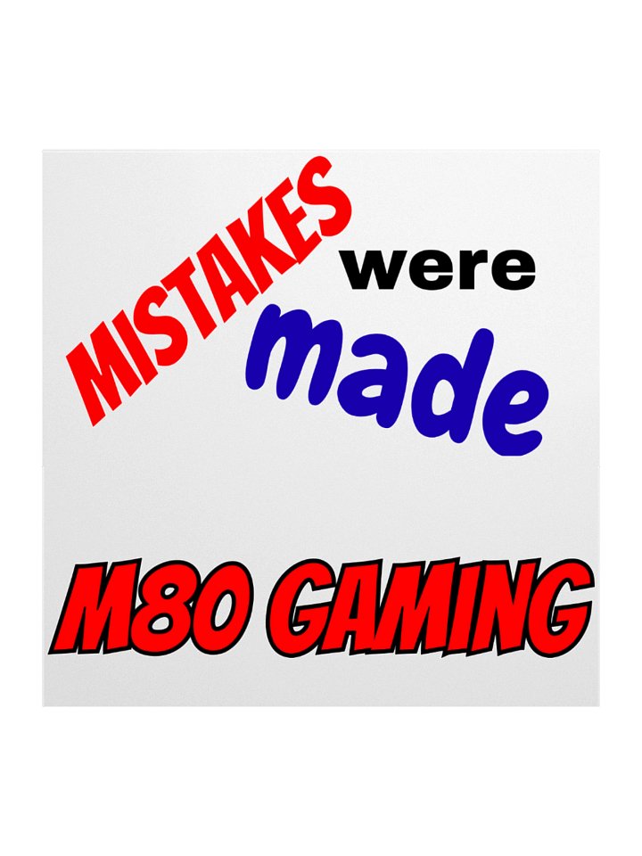 mistakes were made stickers product image (1)