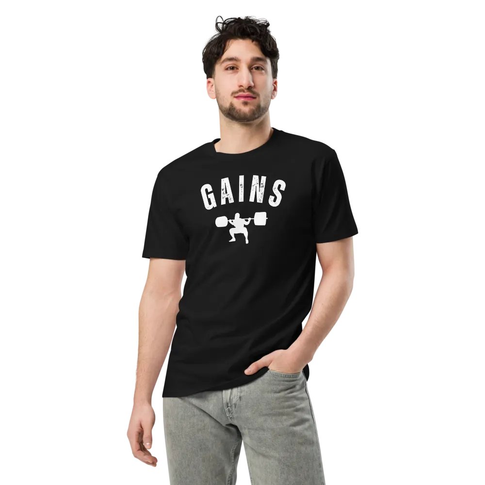 Squat Gains Unisex Tee product image (3)