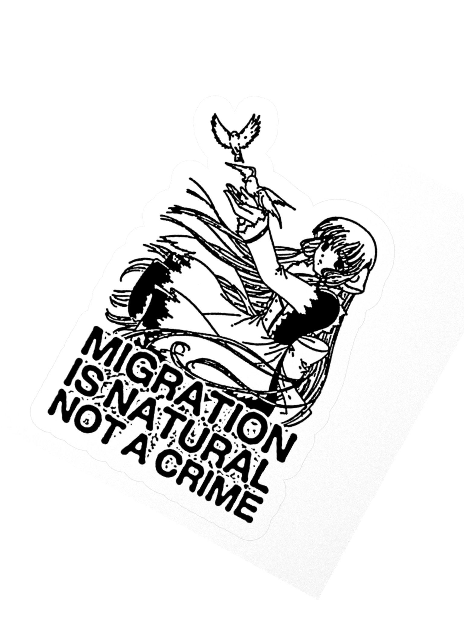 MIGRATION IS NATURAL - Stickers product image (2)
