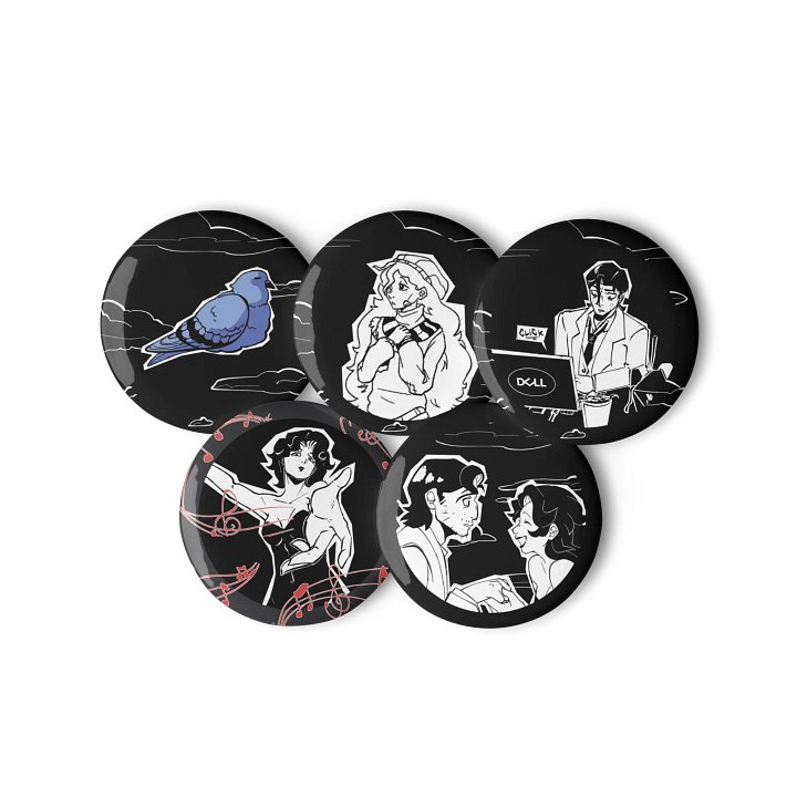 Are You Tired Button Pins product image (3)