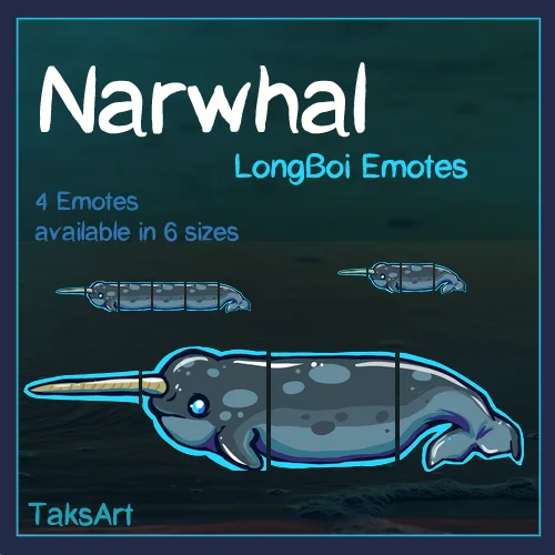 Build a Narwhal - Emotes product image (1)