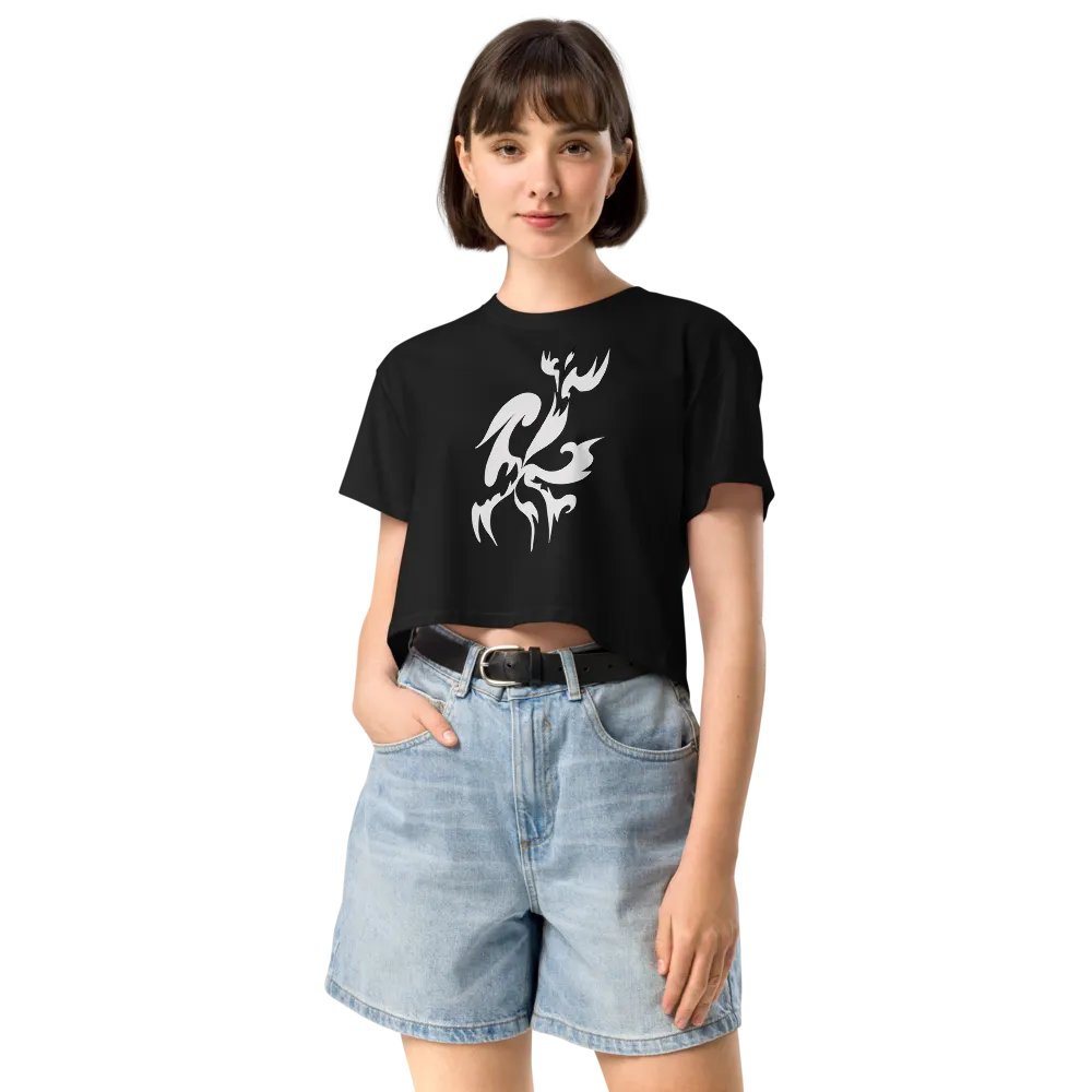 Fluttering Bird crop top product image (10)