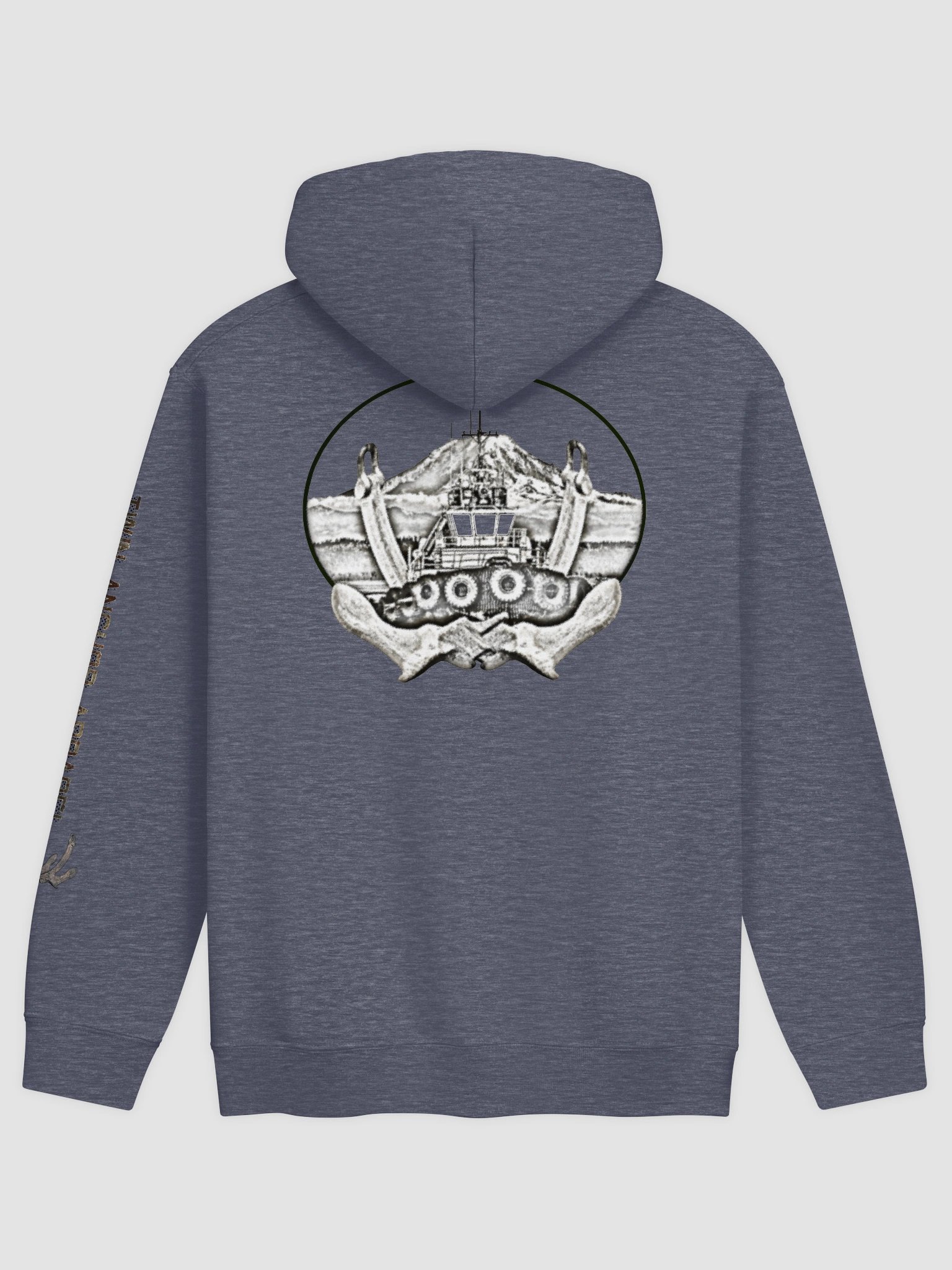 2 Anchor - Mt Rainier & Tug Marshall Foss – Maritime Heritage | Twin Anchor Apparel AB Watch Line product image (1)